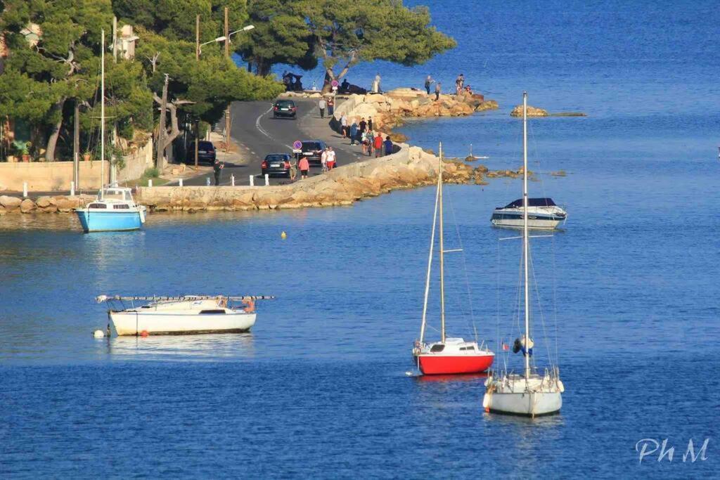 Ferienwohnung Le Dyonisos Et Piscine La Seyne-sur-Mer Exterior foto